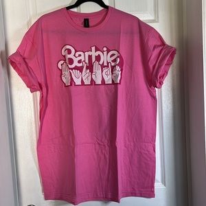 NWT Barbie American Sign Language T-Shirt - Gildan - Brand New - Juniors XL